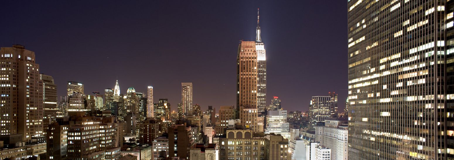 View from the New Yorker Hotel, New York, USA